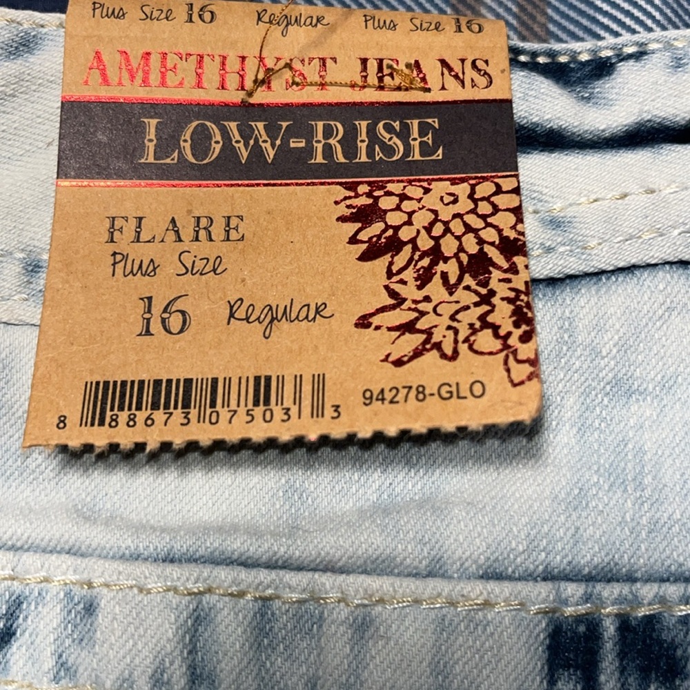 NWT Authentic Amethyst jeans! Vintage! - Picture 10 of 15